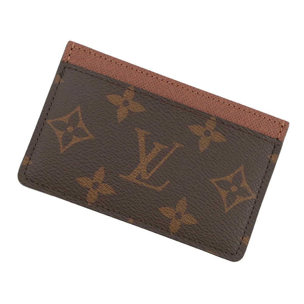 Louis Vuitton Monogram Card Case Wallet Porte Cartes Pass H